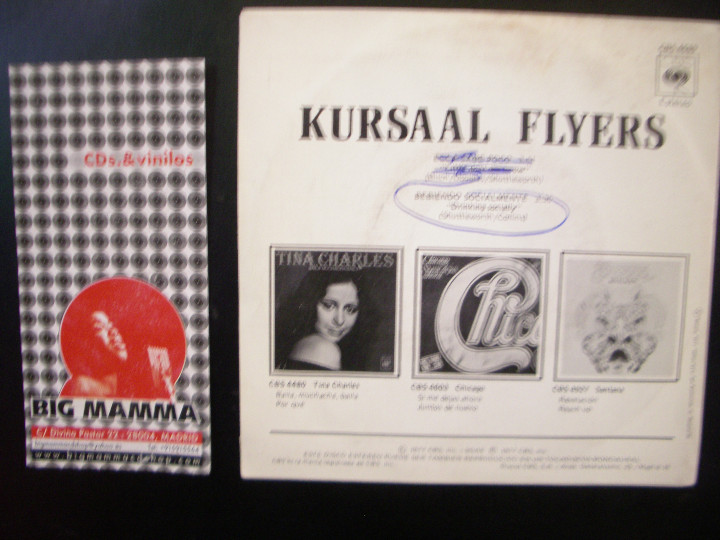 Discos de vinilo: KURSAAL FLYERS- ELLA SABE POCO - Foto 2