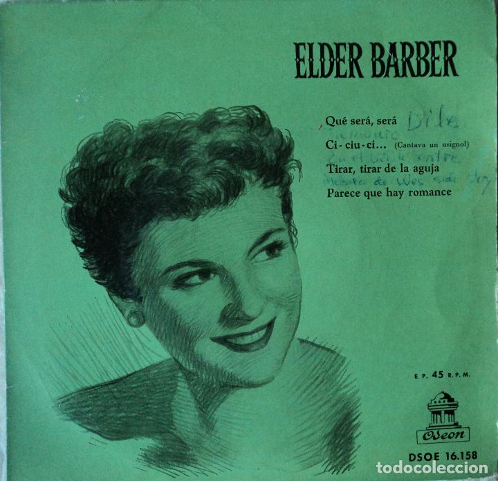 Discos de vinilo: Elder Barber - Que ser&aacute;, ser&aacute; - Edici&oacute;n de Espa&ntilde;a - Foto 1