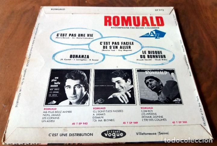 Discos de vinilo: SINGLE - ROMUALD - DISC AZ - Foto 2