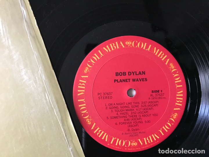 Discos de vinilo: Planet waves. Bob Dylan - Foto 2