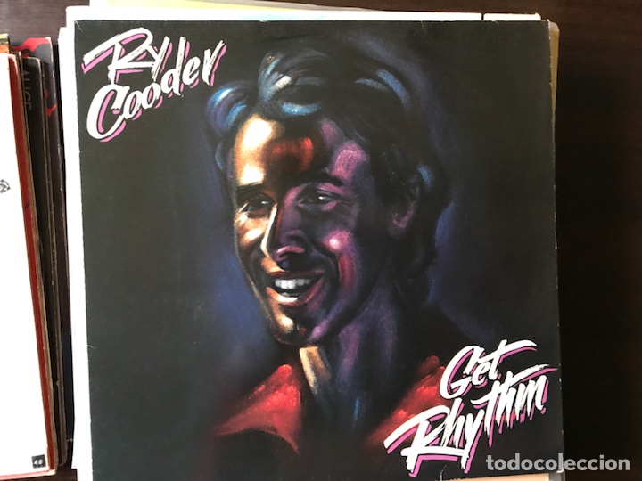 Discos de vinilo: Get rhythm. Ry Cooder - Foto 1