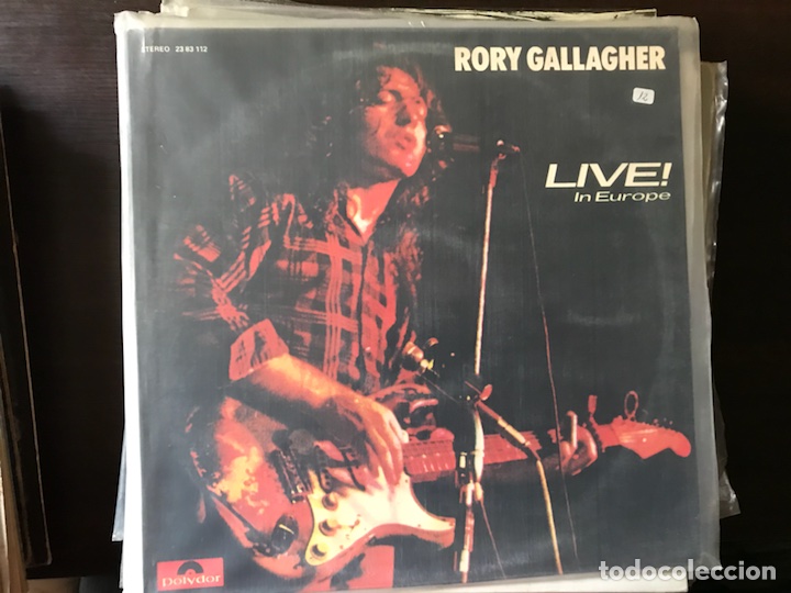 Discos de vinilo: Live in Europe. Rory Gallagher - Foto 1