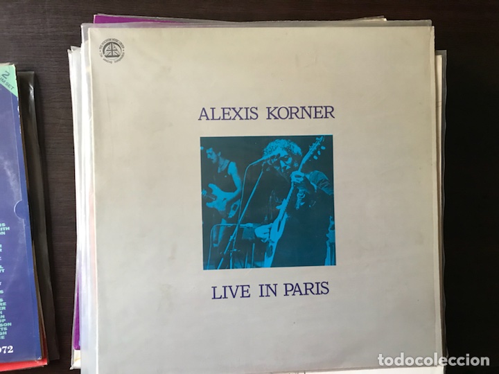 Discos de vinilo: Live in Paris. Alexis Korner - Foto 1