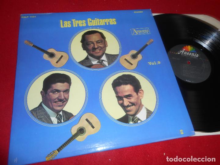 Disques de vinyle: LAS TRES GUITARRAS VOLUMEN 9 LP ANSONIA EDICION AMERICANA USA