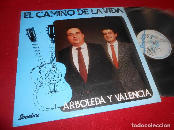 Discos de vinilo: ARBOLEDA Y VALENCIA EL CAMINO DE LA VIDA LP 1987 SONOLUX COLOMBIA