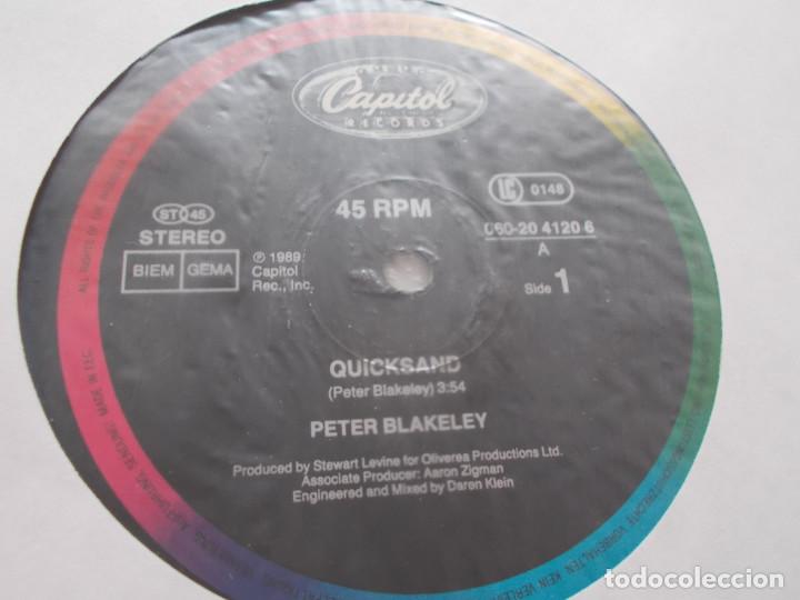 Discos de vinilo: PETER BLAKELEY. QUICKSAND.... MAXI 12 - Foto 3