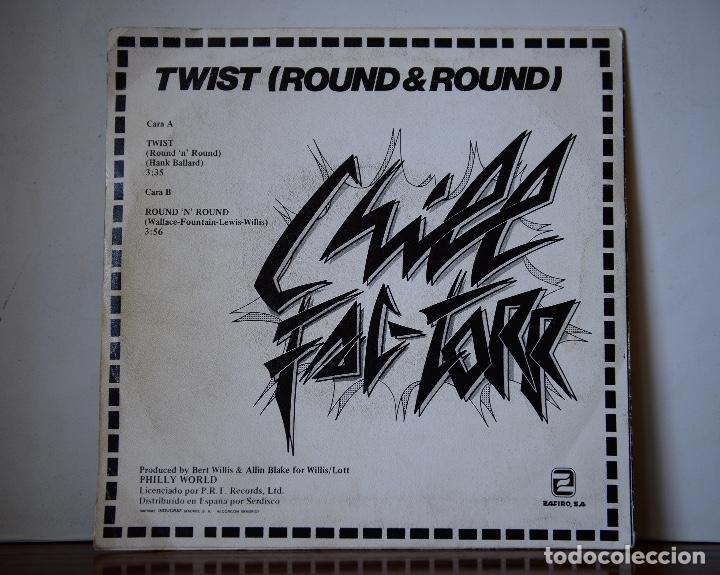 Discos de vinilo: Chill fac-torr - Twist (Zafiro,1983) - Foto 2
