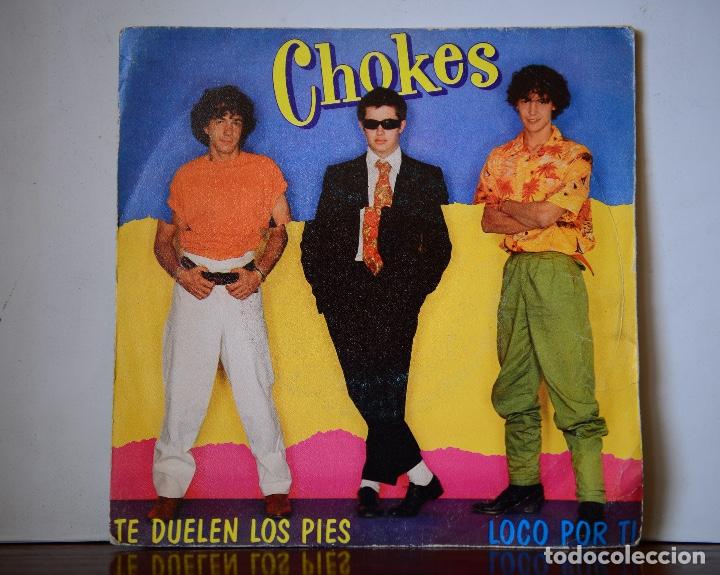 Discos de vinilo: Chokes - Te duelen los pies (CBS,1982) - Foto 1