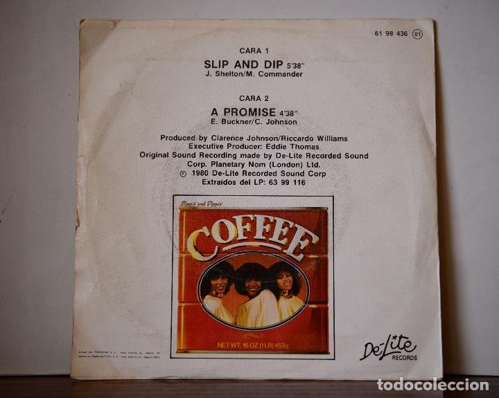 Discos de vinilo: Coffee - Slip and dip (Delite records,1981) - Foto 2