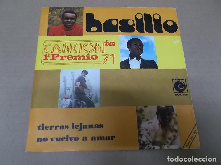 Discos de vinilo: BASILIO (SN) TIERRAS LEJANAS A&Ntilde;O 1971 - Foto 1