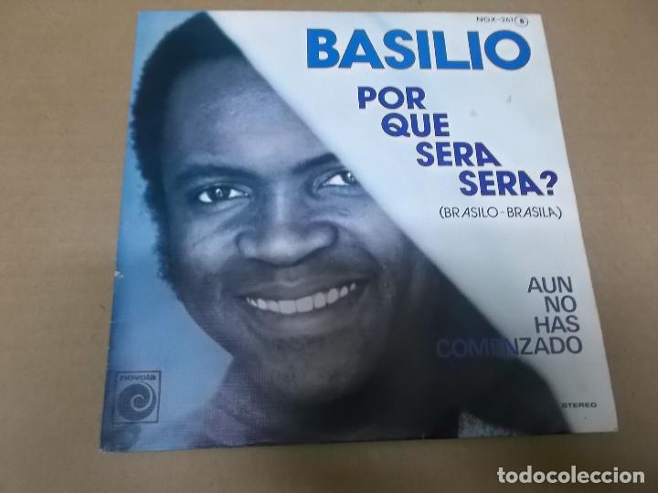 Discos de vinilo: BASILIO (SN) PORQUE SERA, SERA? A&Ntilde;O 1976 - Foto 1
