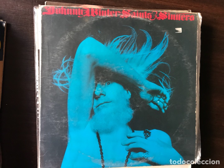 Discos de vinilo: Saints Sinners. Johnny Winter - Foto 1