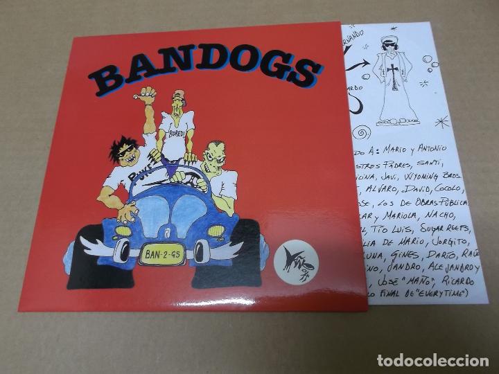 Discos de vinilo: BANDOGS (SN) EVERYTIME +2 TEMAS A&Ntilde;O 1995 &ndash; HOJA CON LETRAS - Foto 1