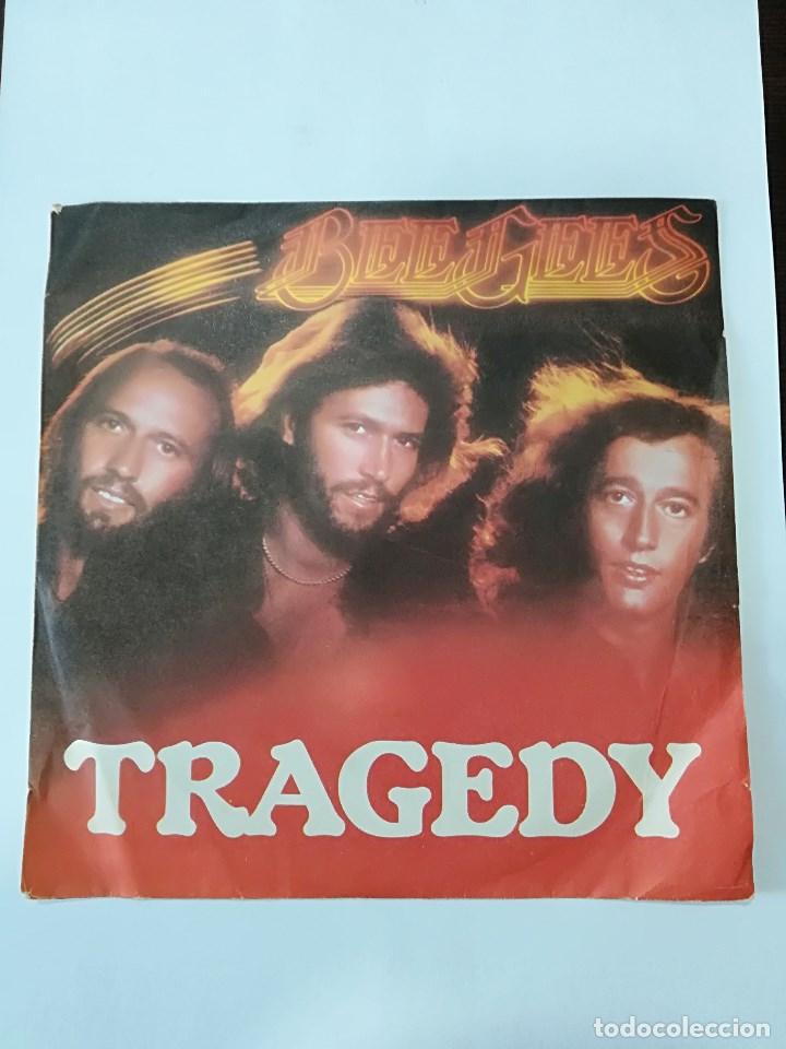 Discos de vinilo: BEEGEES: TRAGEDY / UNTILL - Foto 1