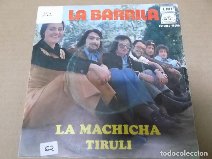 Discos de vinilo: LA BARRILA (SN) LA MACHICHA A&Ntilde;O 1972 - Foto 1