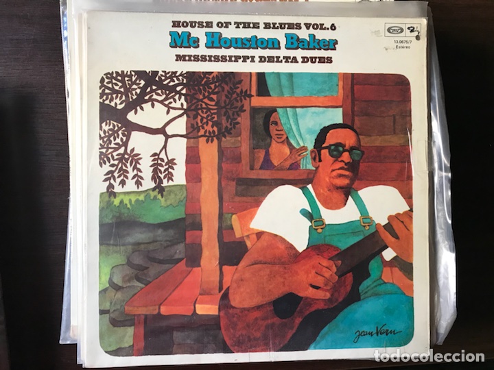 Discos de vinilo: Mississippi Delta Blues. Mc Houston Baker - Foto 1