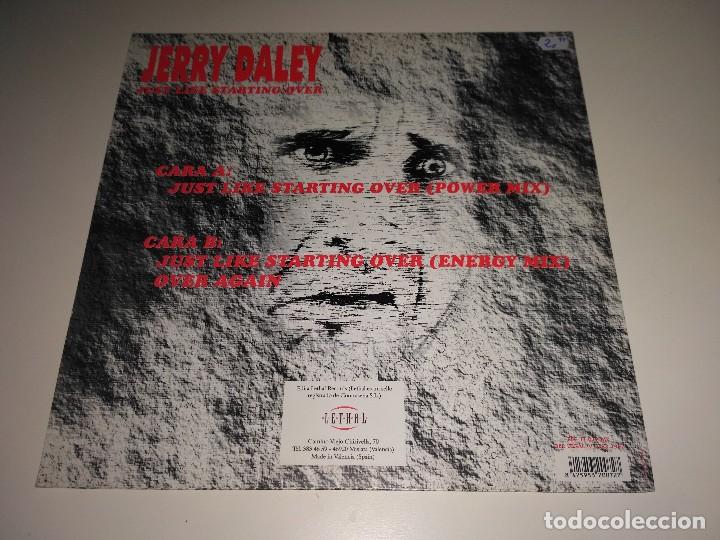 Discos de vinilo: Jerry Daley - Just Like Starting Over - Foto 2