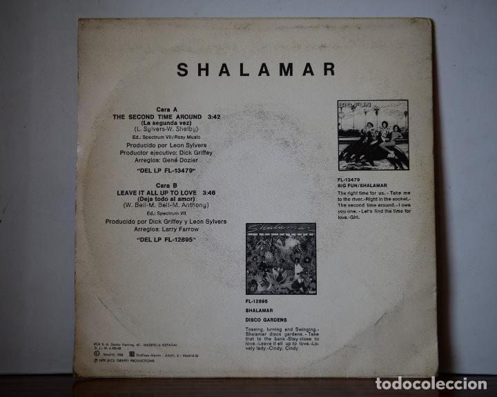 Discos de vinilo: Shalamar - The second time around (RCA,1980) - Foto 2