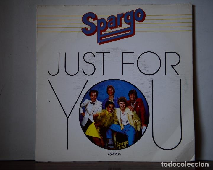Discos de vinilo: Spargo - Just for you (Hispavox,1982) - Foto 1