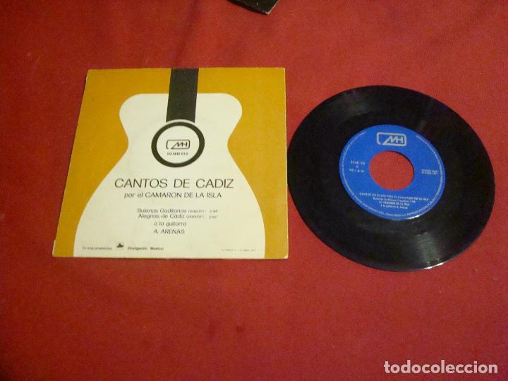 Discos de vinilo: CAMARON DE LA ISLA CANTOS DE CADIZ 1971 - Foto 2