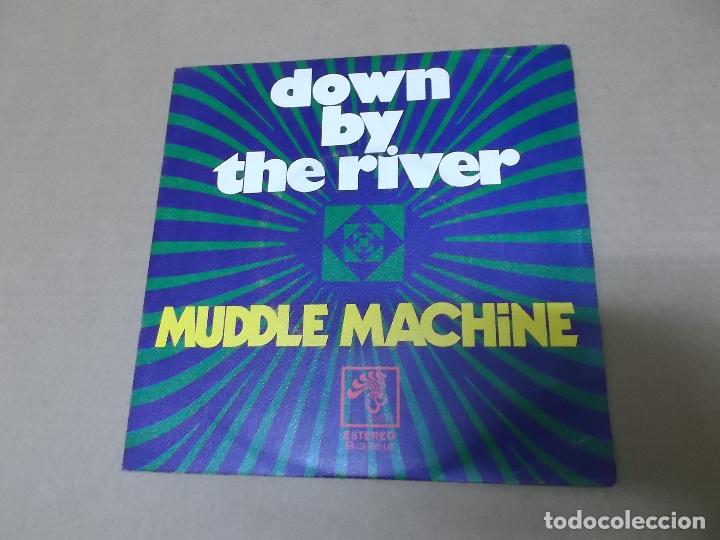 Discos de vinilo: MUDDLE MACHINE (SN) DOWN BY THE RIVER A&Ntilde;O 1972 - Foto 1