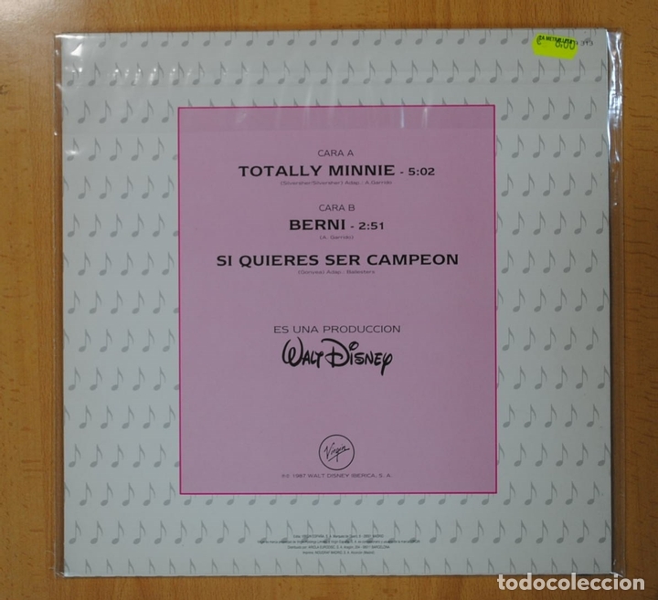 Discos de vinilo: MONI CAPEL - TOTALLY MINNIE - LP - Foto 2
