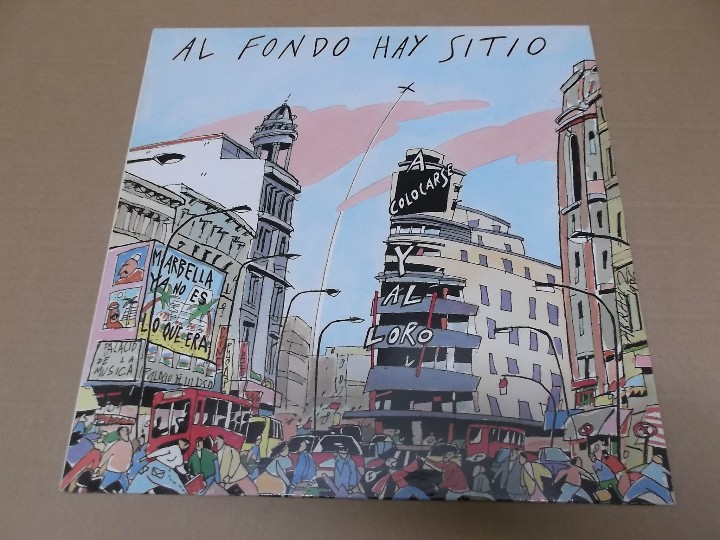 Disques de vinyle: AL FONDO HAY SITIO (LP) A COLOCARSE Y AL LORO A&Ntilde;O 1986