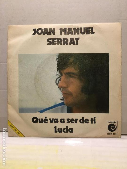 Discos de vinilo: SINGLE DE JOAN MANUEL SERRAT A&Ntilde;OS 60 - Foto 1