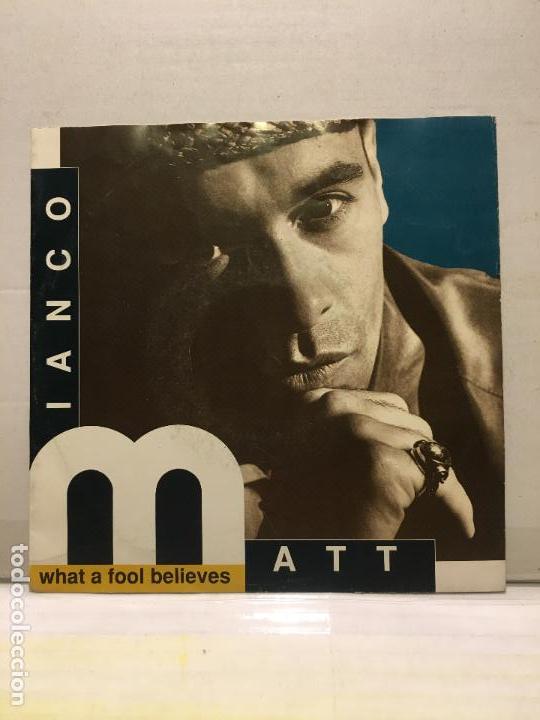 Discos de vinilo: SINGLE DE MATT BIANCO A&Ntilde;O 1991 - Foto 1