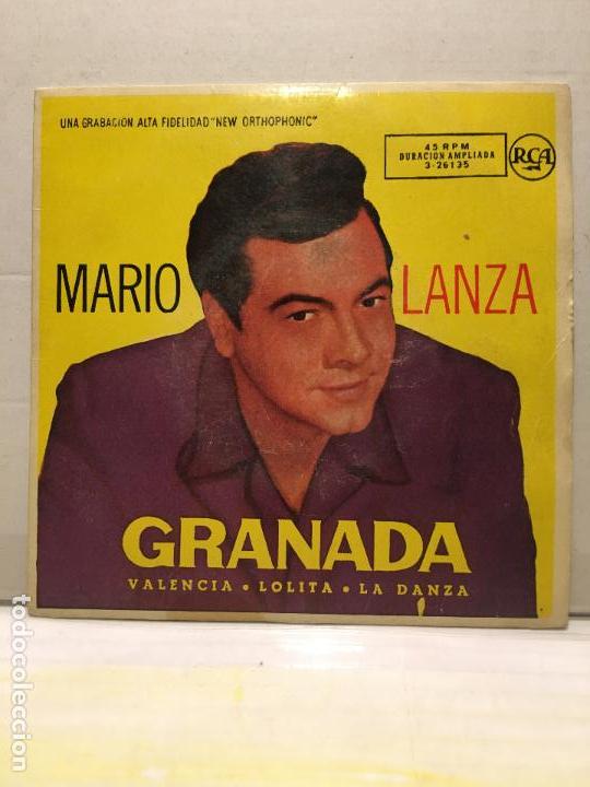 Discos de vinilo: SINGLE DE MARIO LANZA A&Ntilde;OS 60 - Foto 1