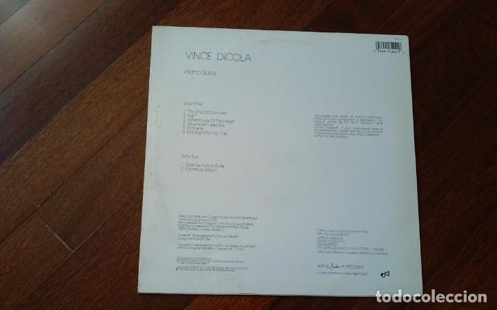 Discos de vinilo: vince dicola-piano solos.lp - Foto 2