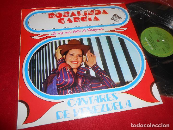 Disques de vinyle: ROSALINDA GARCIA CANTARES DE VENEZUELA LP 1978 DISCOMODA VENEZUELA