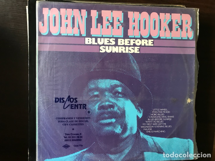 Discos de vinilo: Blues before sunrise. John Lee Hooker - Foto 1