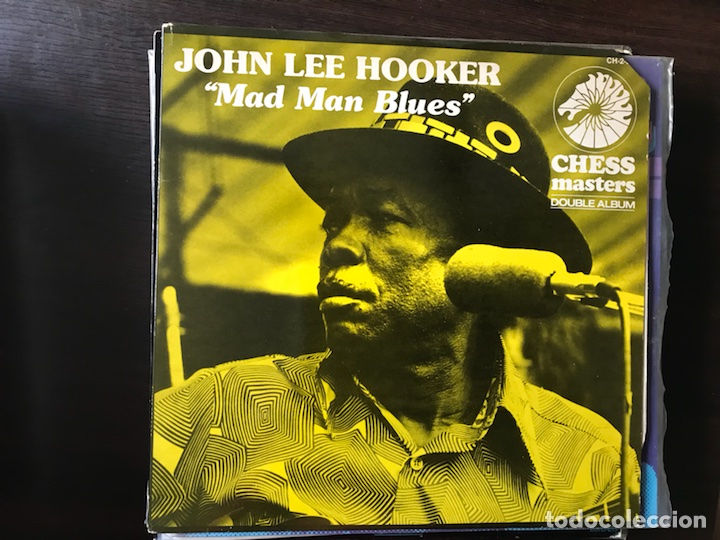 Discos de vinilo: Mad man blues. John Lee Hooker - Foto 1