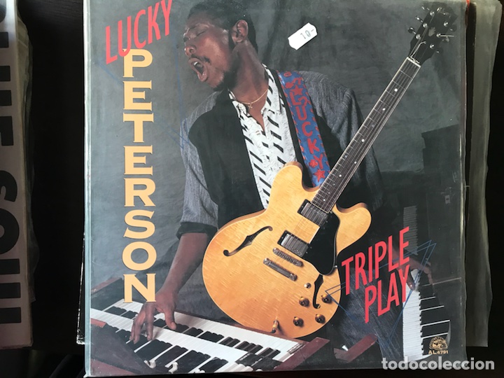 Discos de vinilo: Triple play. Lucky Peterson - Foto 1
