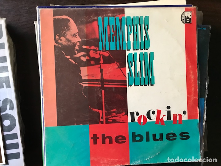 Discos de vinilo: Rockin&rsquo; the blues. Memphis Slim - Foto 1