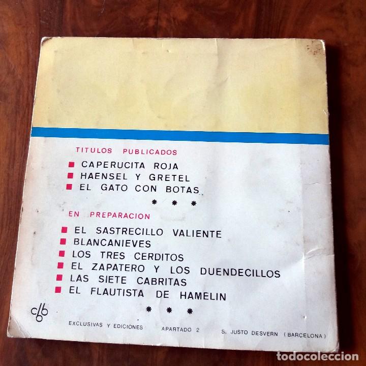 Discos de vinilo: SINGLE - EL GATO CON BOTAS - CON NARRACIÓN SONORA 15 DIAPOSITIVAS EN COLOR - Foto 4 - 111712743