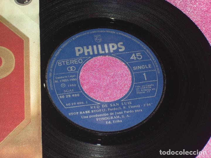 Discos de vinilo: RED DE SAN LUIS  STOP BABE STOP MULTIPLICATION 1980 PHILIPS - Foto 2
