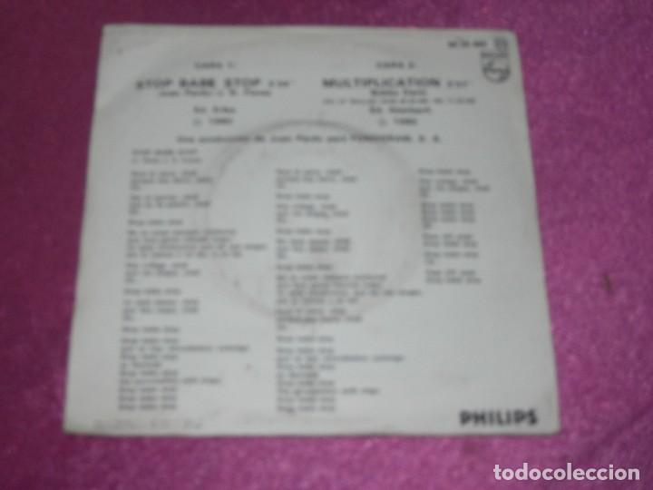 Discos de vinilo: RED DE SAN LUIS  STOP BABE STOP MULTIPLICATION 1980 PHILIPS - Foto 5