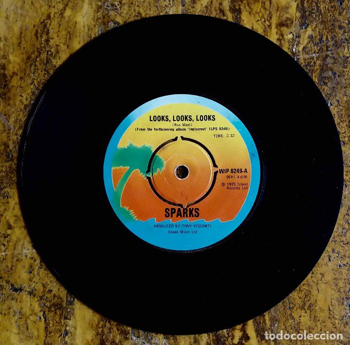 Discos de vinil: SPARKS, LOOKS LOOKS LOOKS / PINEAPPLE. SINGLE ORIGINAL UK