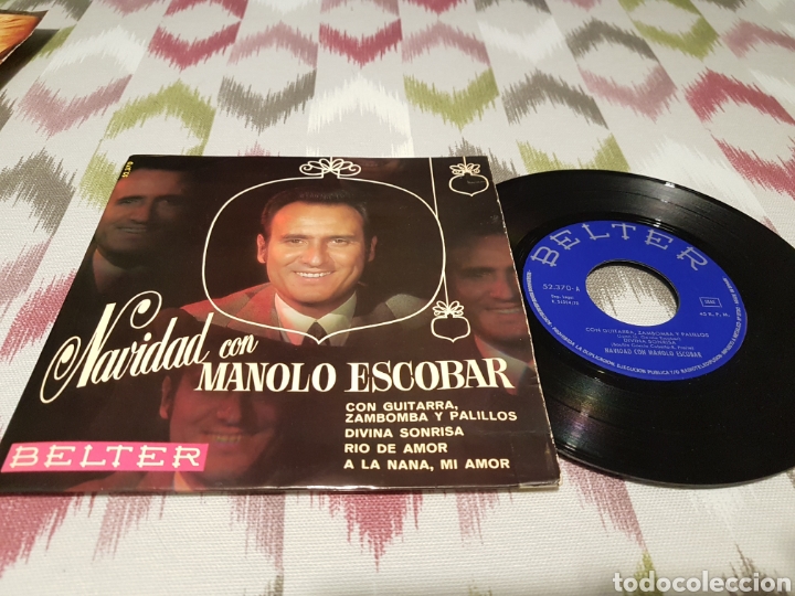 Discos de vinilo: MANOLO ESCOBAR NAVIDAD! BELTER - Foto 1