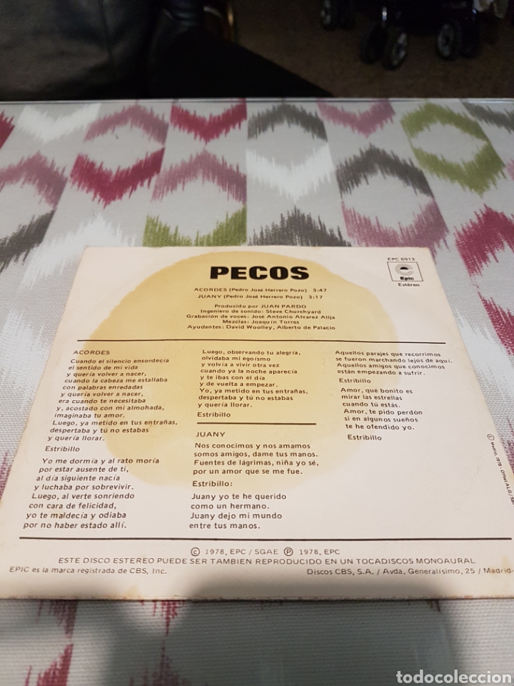 Discos de vinilo: PECOS ACORDES - Foto 2
