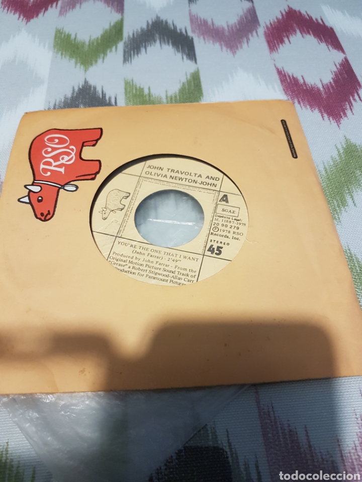 Discos de vinilo: JOHN TRAVOLTA AND OLIVIA NEWTON-JOHN - Foto 1