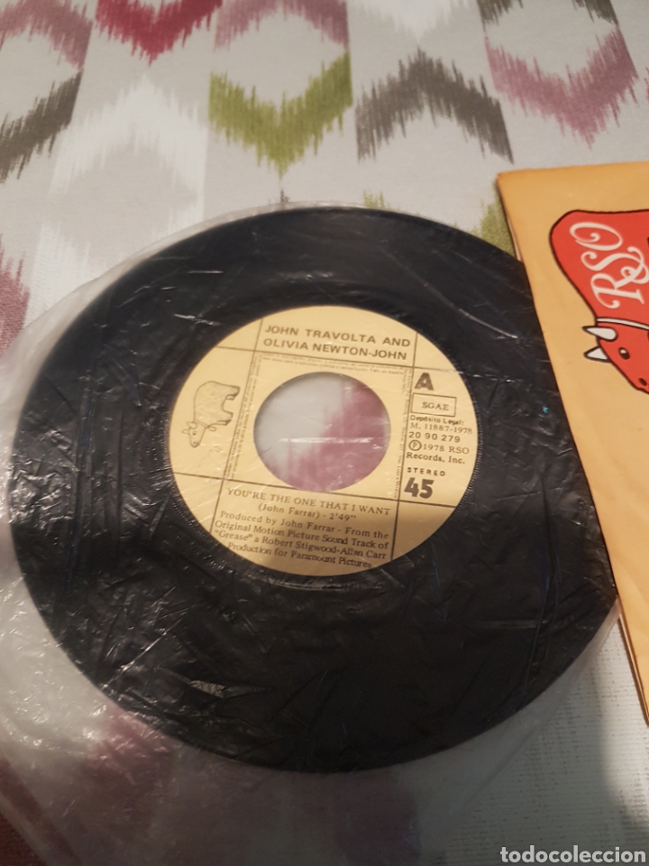 Discos de vinilo: JOHN TRAVOLTA AND OLIVIA NEWTON-JOHN - Foto 2