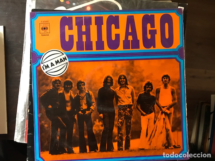 Discos de vinilo: Chicago. I&rsquo;m a man - Foto 1
