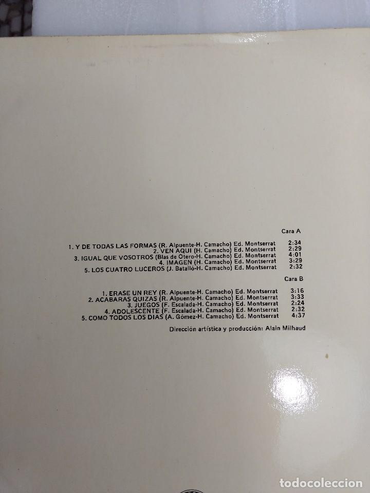 Discos de vinilo: Hilario Camacho - Foto 2