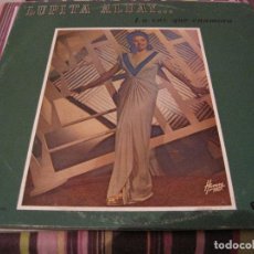 Discos de vinilo: LP- LUPITA ALDAY LA VOZ QUE ENAMORA DOCUMENTAL 17 GRABACIONES 1942/ 56 GATEFOLD MEXICO 1988. Lote 143579438