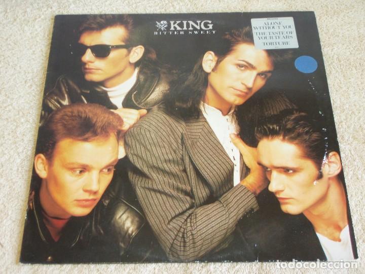 Discos de vinilo: King &lrm;&ndash; Bitter Sweet Holanda,1985 CBS - Foto 1