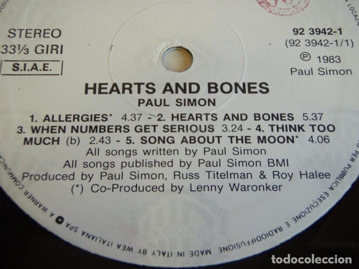 Paul Simon Hearts And Bones Scandinavia 198 Comprar Discos LP   111870407 80777311 