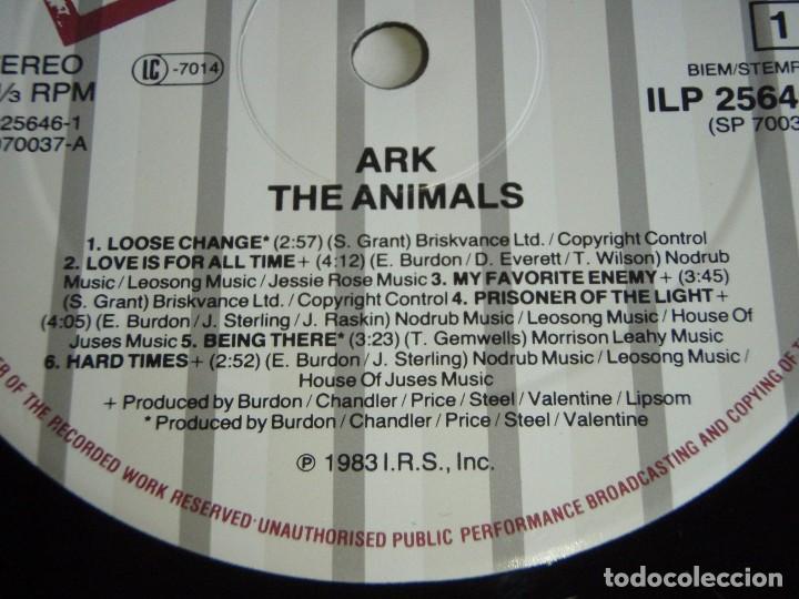 Discos de vinilo: The Animals &ndash; Ark HOLANDA 1983 ILLEGAL RECORDS - Foto 3